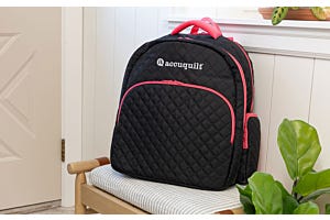 Introducing the AccuQuilt GO! Fabric Cutter Backpack
