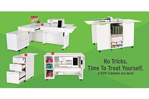 Introducing Four New Gamechanging Cabinets: Cut, Sew, Store, Stay Organized!