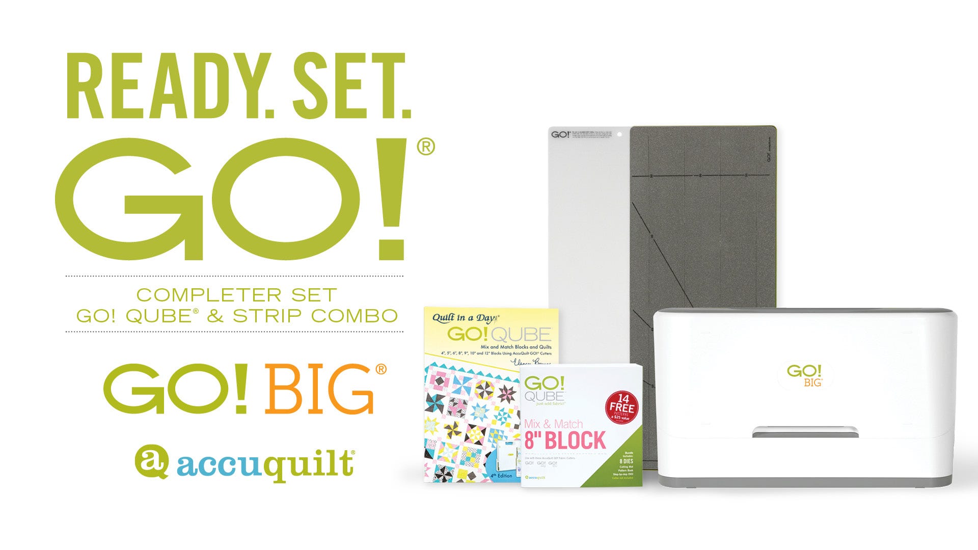 Ready. Set. GO! Big® Ultimate Fabric Cutting System