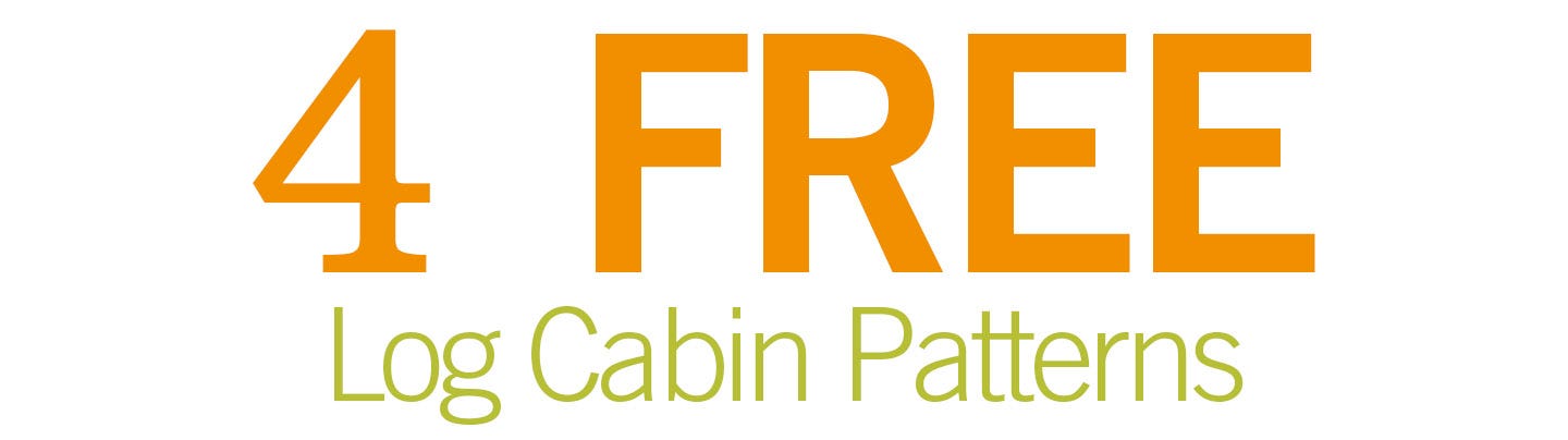 4 FREE Log Cabin
