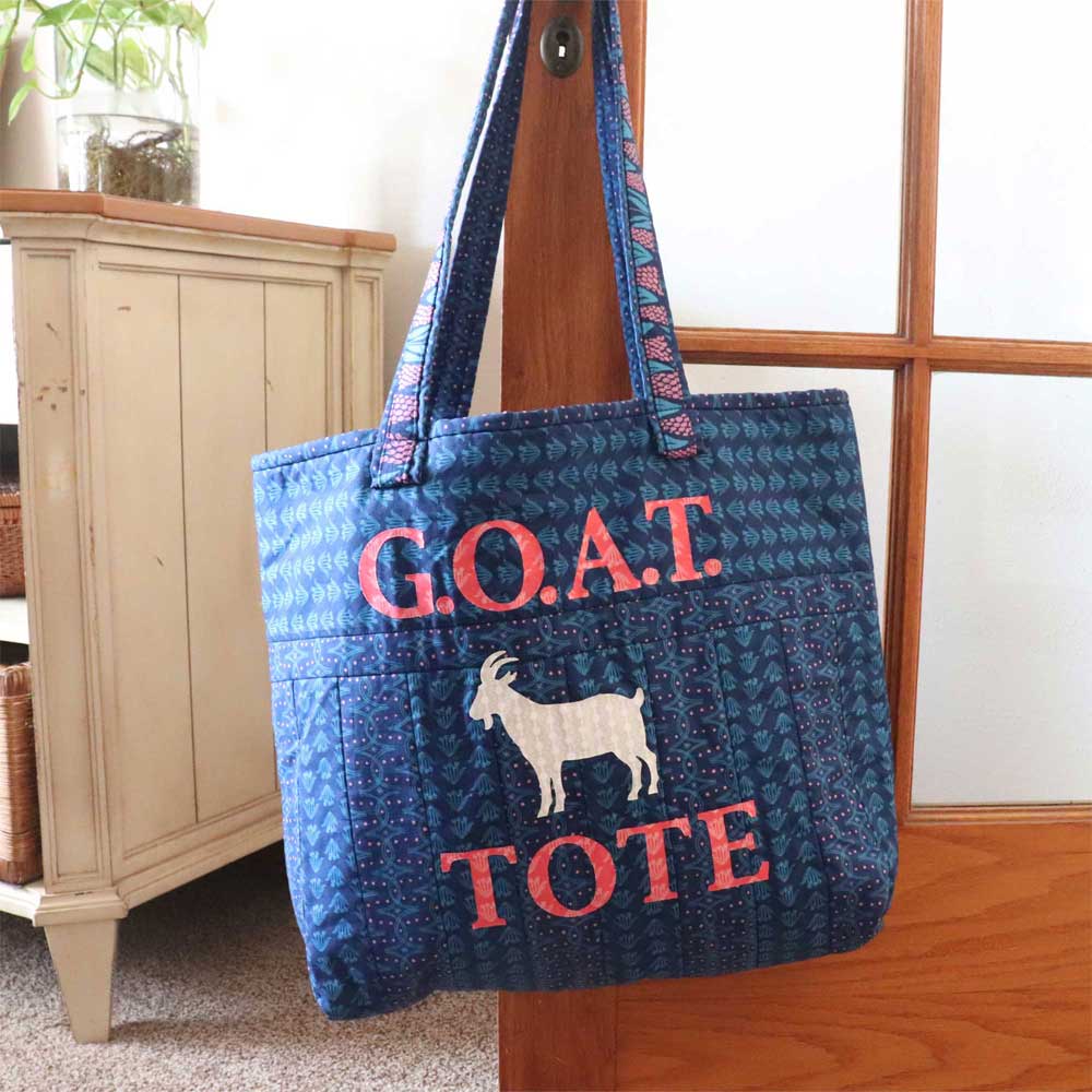 GO! The G.O.A.T. Tote Pattern