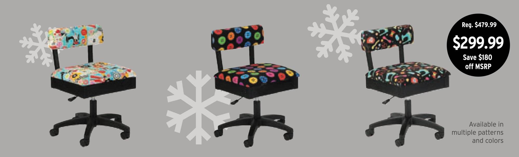 $299.99 | Reg. $479.99 | Save $180 off MSRP - Available in multiple patterns and colors.